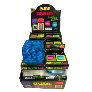  Squishy Stress Ball Filled Maltose Fidget Toys Snow Flakes